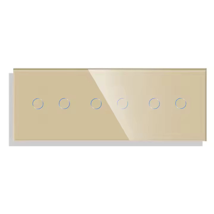 Glasplaat | 2 + 2 + 2