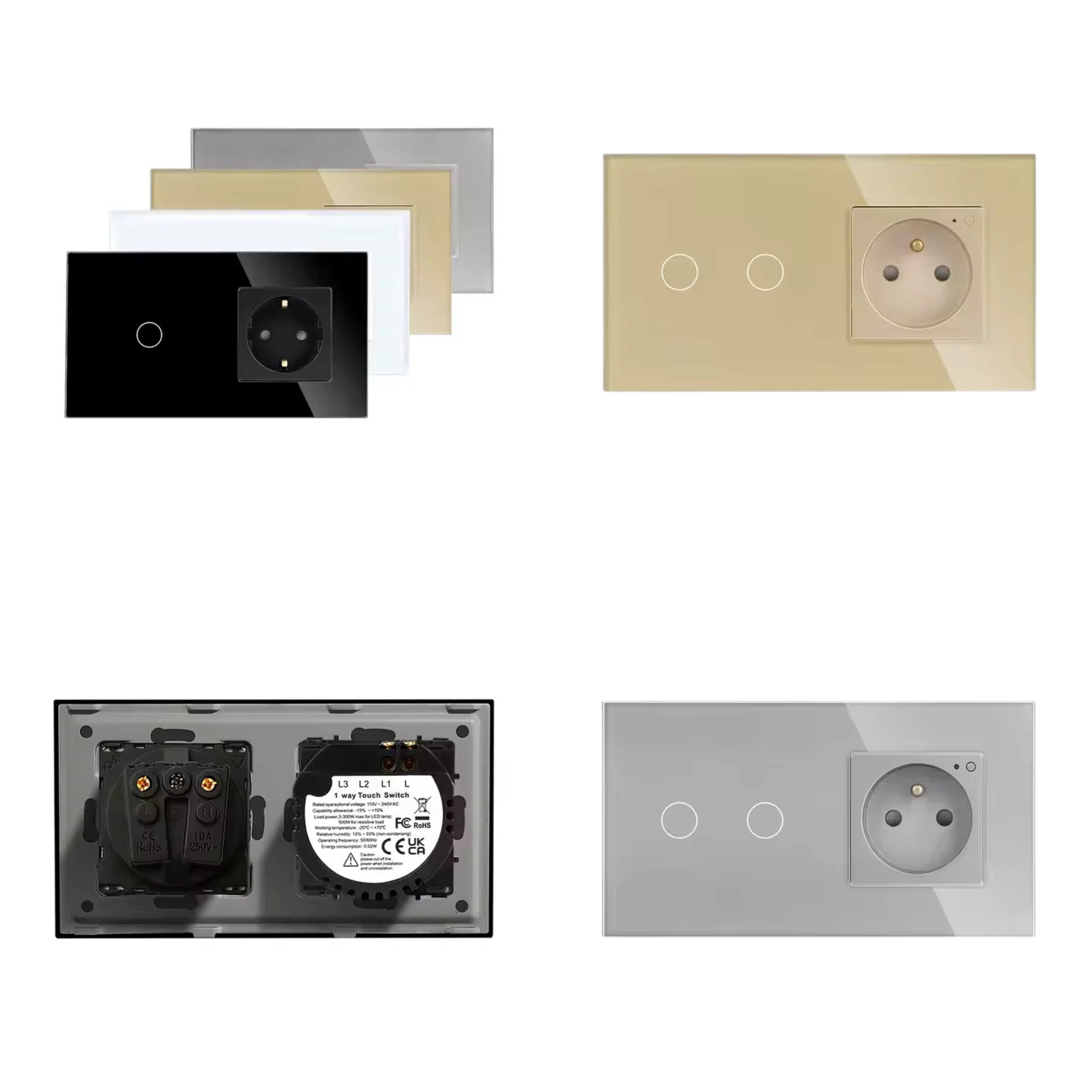 Thorn Schakelaar | 2 + Stopcontact