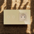 Thorn Schalter | 2 + Steckdose